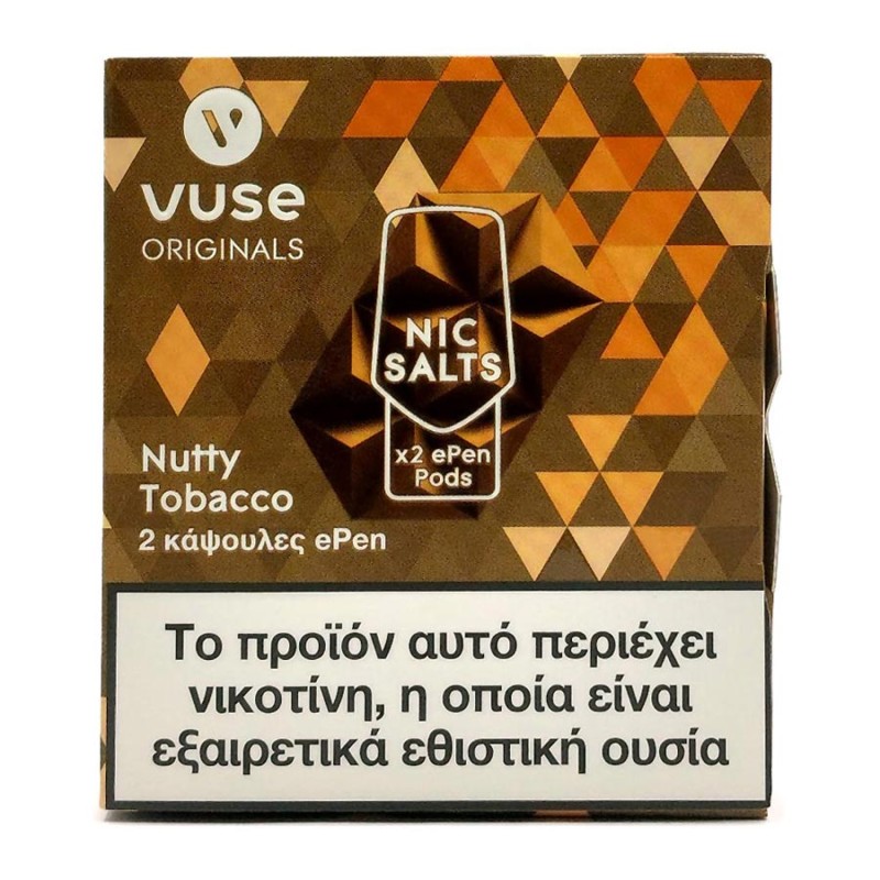 VUSE ePen Nutty Tobacco VUSE Προγεμισμένα Pods - VUSE ePen Nutty Tobacco
