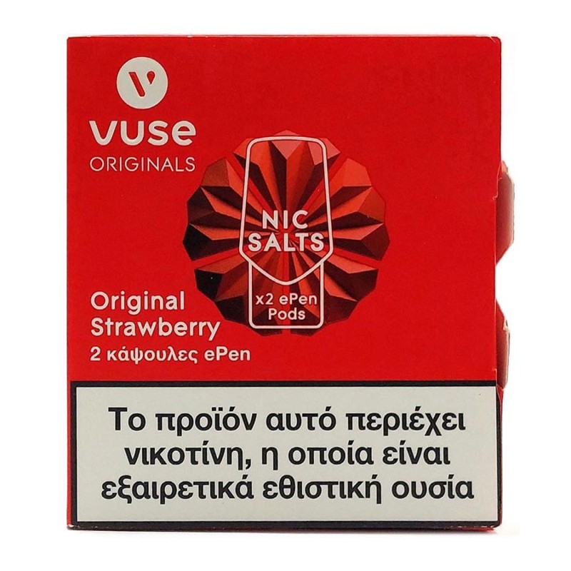 VUSE ePen Original Strawberry VUSE Προγεμισμένα Pods - VUSE ePen Original Strawberry