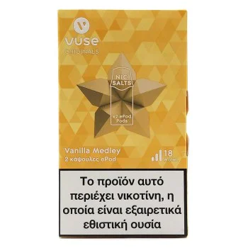 vuse epen infused vanilla nic salts e-liquid pods Prefilled Pods