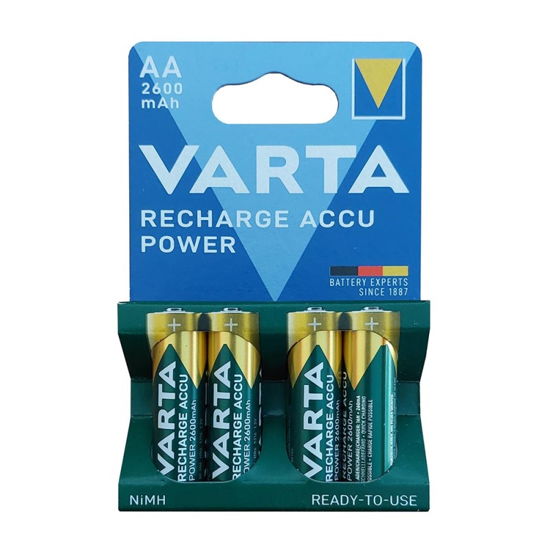 Χύμα Προϊόντα - 4x AA Varta Recharge - 2600mAh