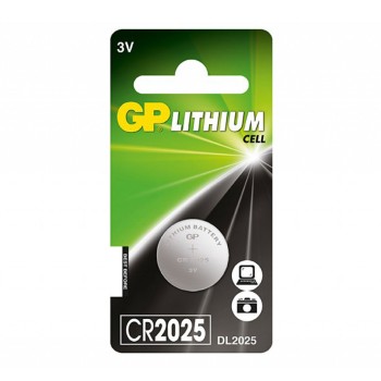 Μπαταρία λιθίου GP CR2025 3V Μπαταρία λιθίου GP CR2025 3V