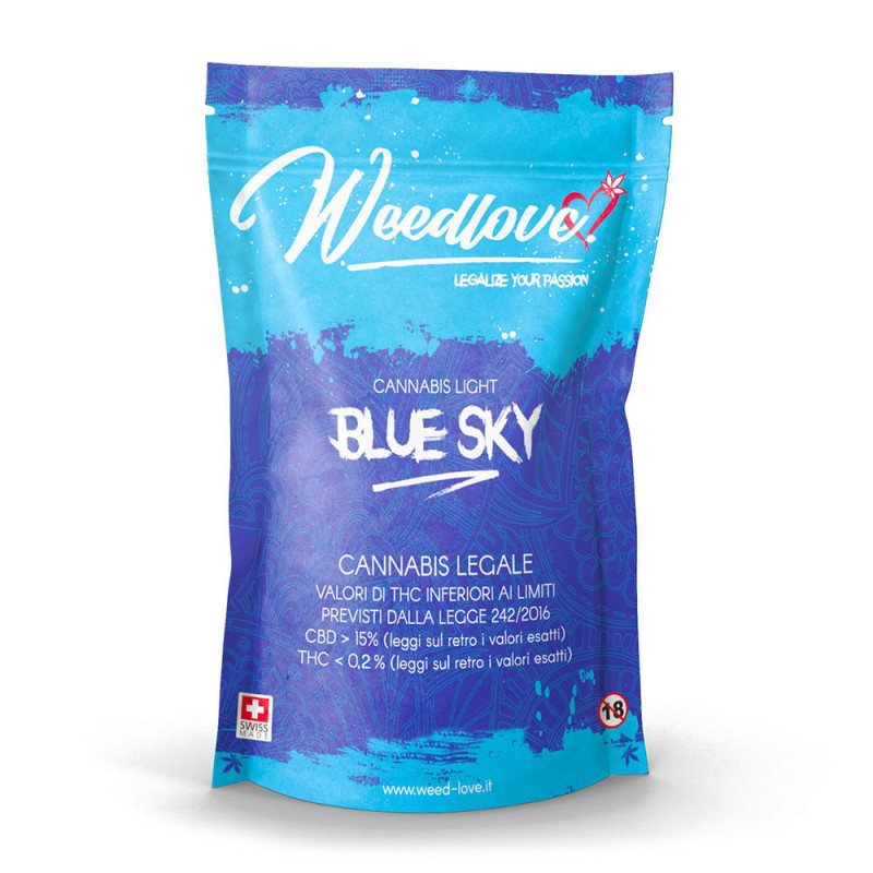Weedlove Blue Sky Ανθοί 1gr CBD Ανθοί & Hash - Weedlove Blue Sky Ανθοί 1gr