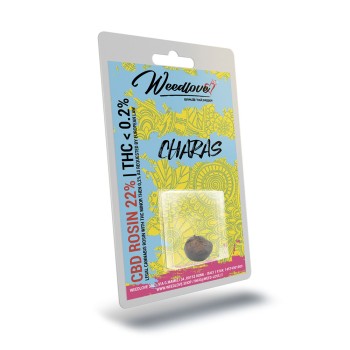Weedlove Charas CBD Hash 1gr