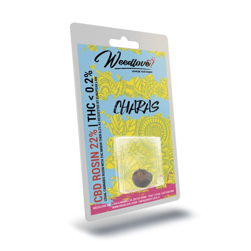 Weedlove Charas CBD Hash 1gr CBD Ανθοί & Hash - Weedlove Charas CBD Hash 1gr