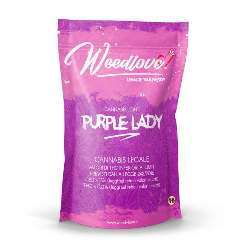 Weedlove Purple Lady Ανθοί 1gr CBD Ανθοί & Hash - Weedlove Purple Lady Ανθοί 1gr