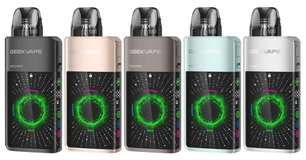 geek vape digi-q vista 35w pod system Oxbar x Pod Juice Salt E-Liquid 30mL